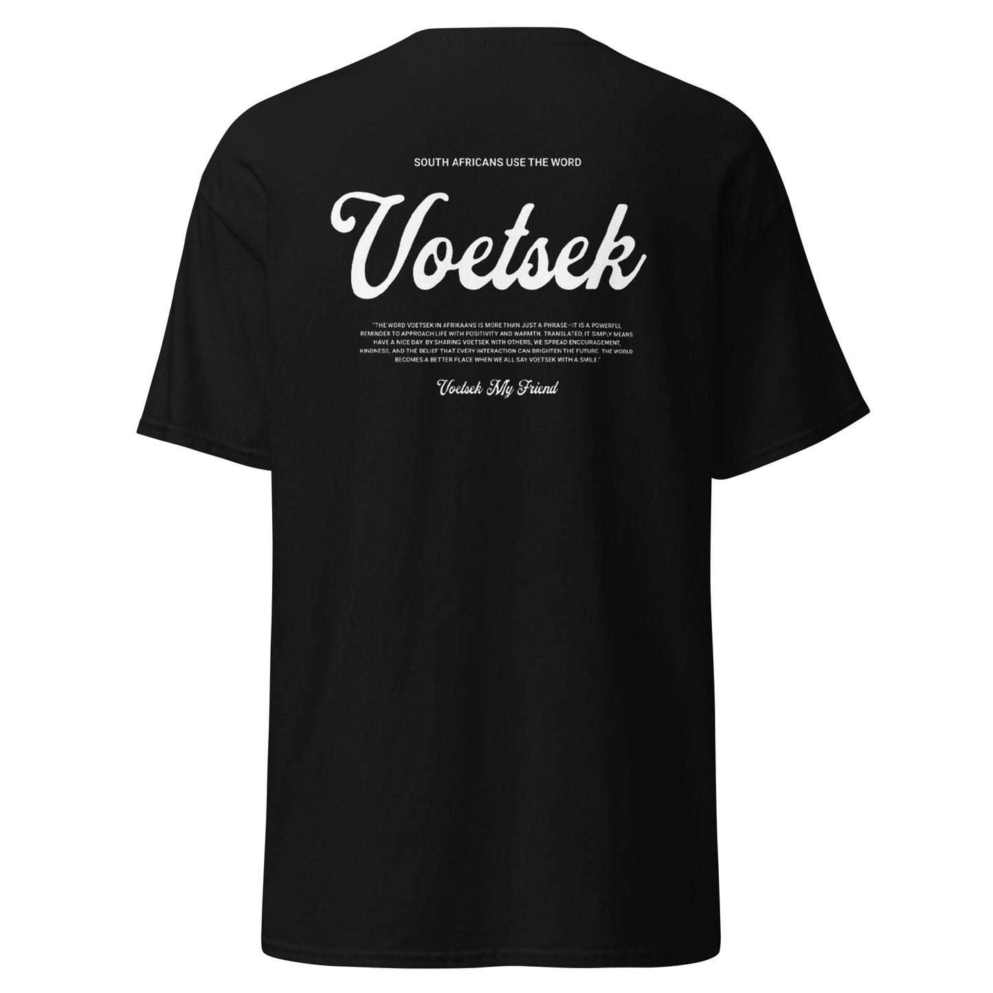 Black Voetsek T-shirt - T - SHIRT - S - Bokza Portugal