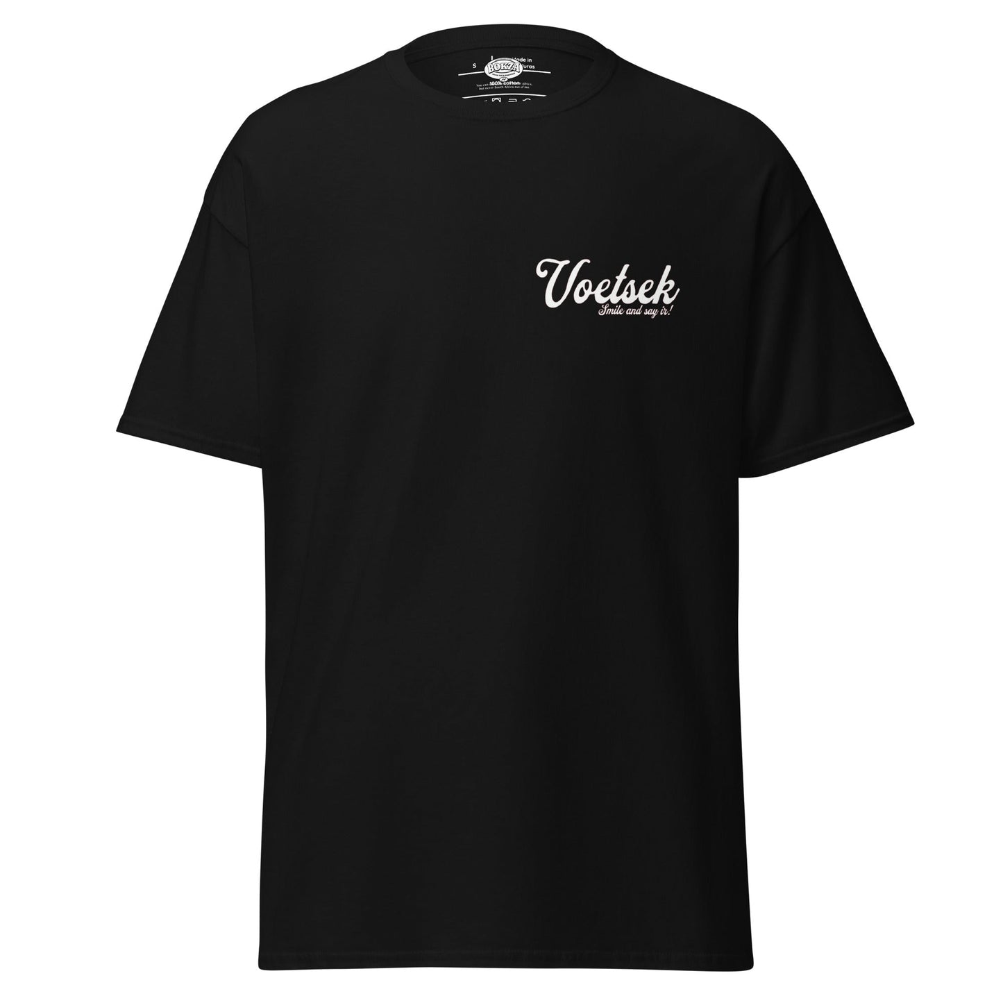 Black Voetsek T-shirt - T - SHIRT - S - Bokza Portugal