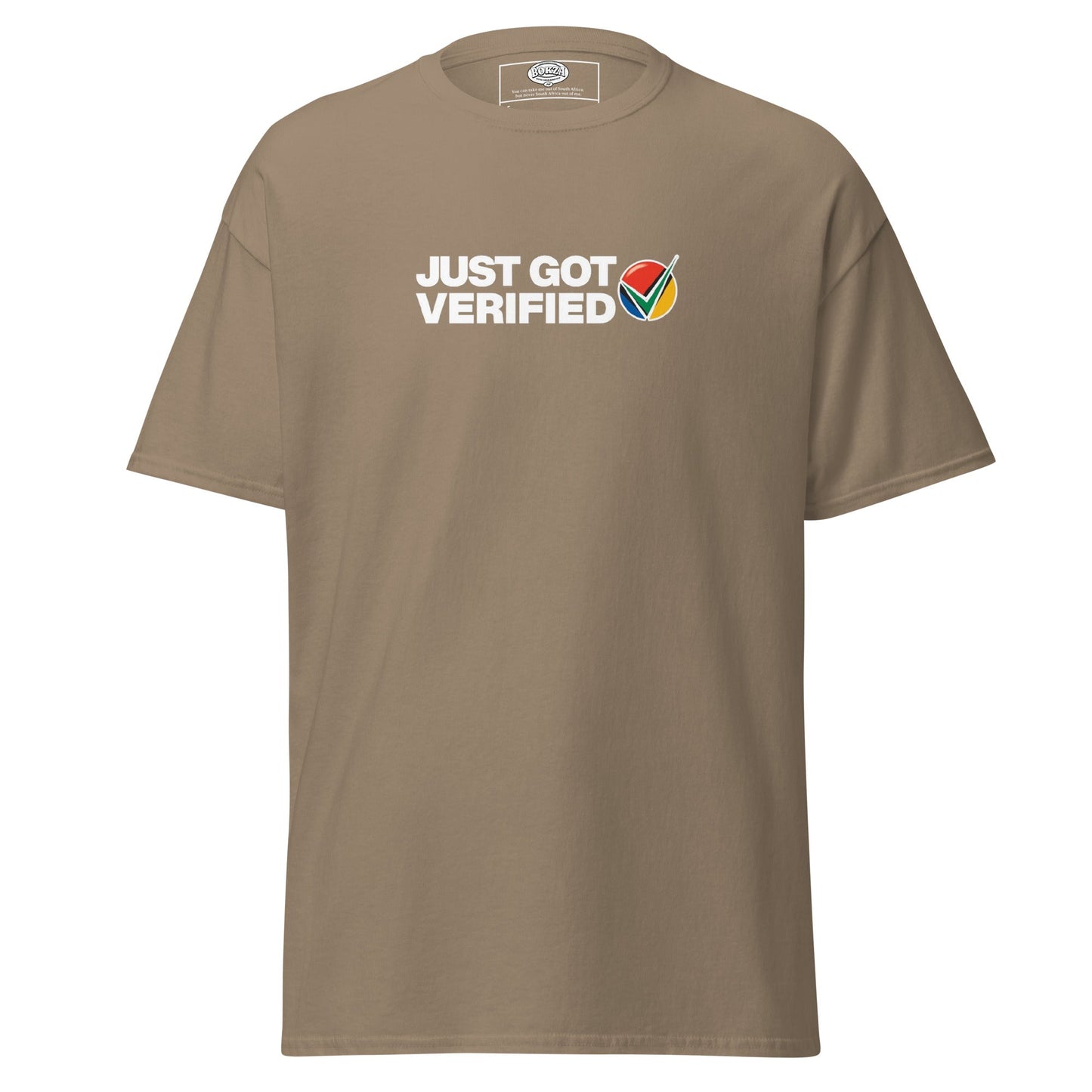 Just got Verified t-shirt - T - SHIRT - Black - S - Bokza Portugal