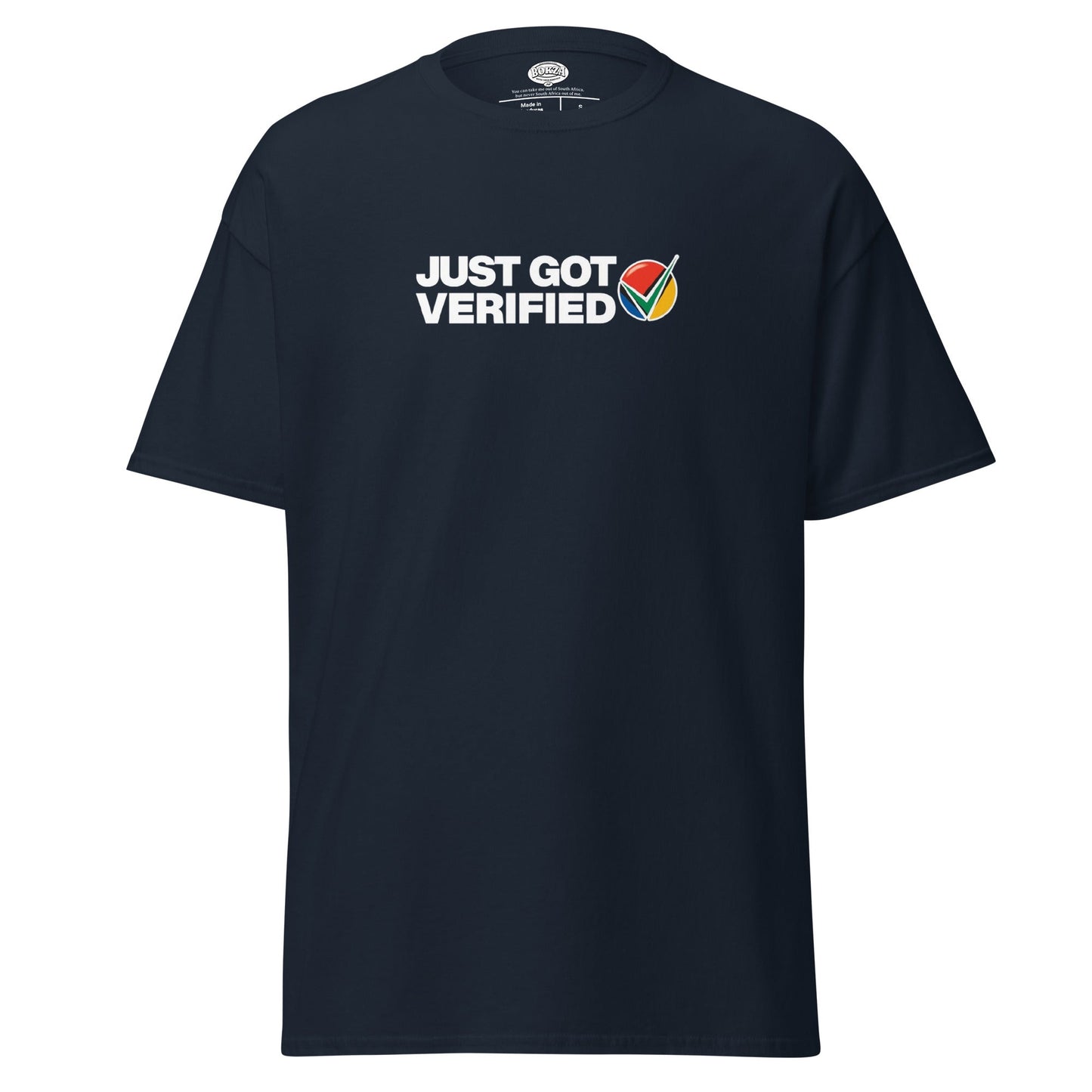 Just got Verified t-shirt - T - SHIRT - Black - S - Bokza Portugal