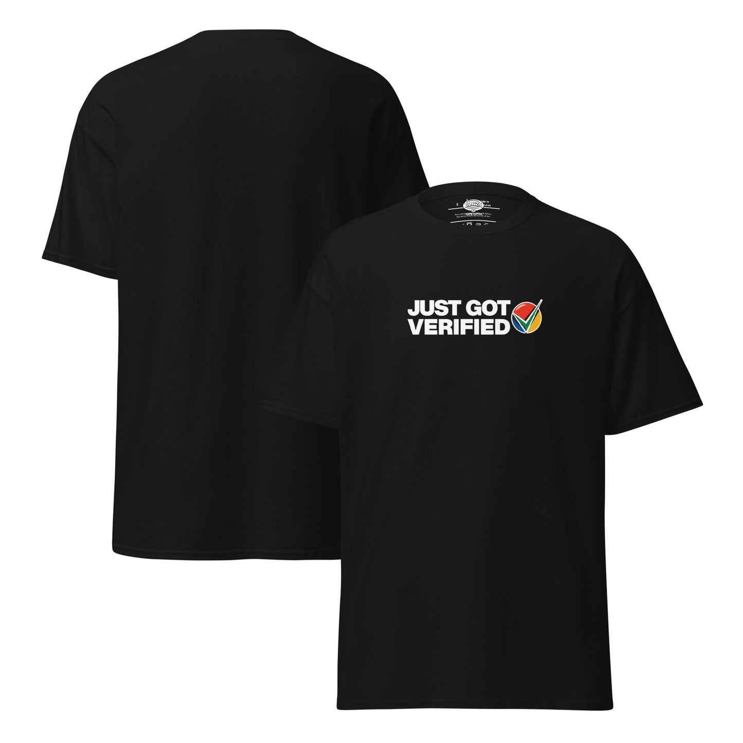 Just got Verified t-shirt - T - SHIRT - Black - S - Bokza Portugal