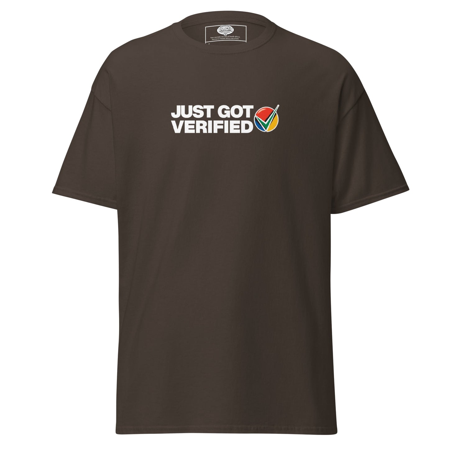 Just got Verified t-shirt - T - SHIRT - Black - S - Bokza Portugal