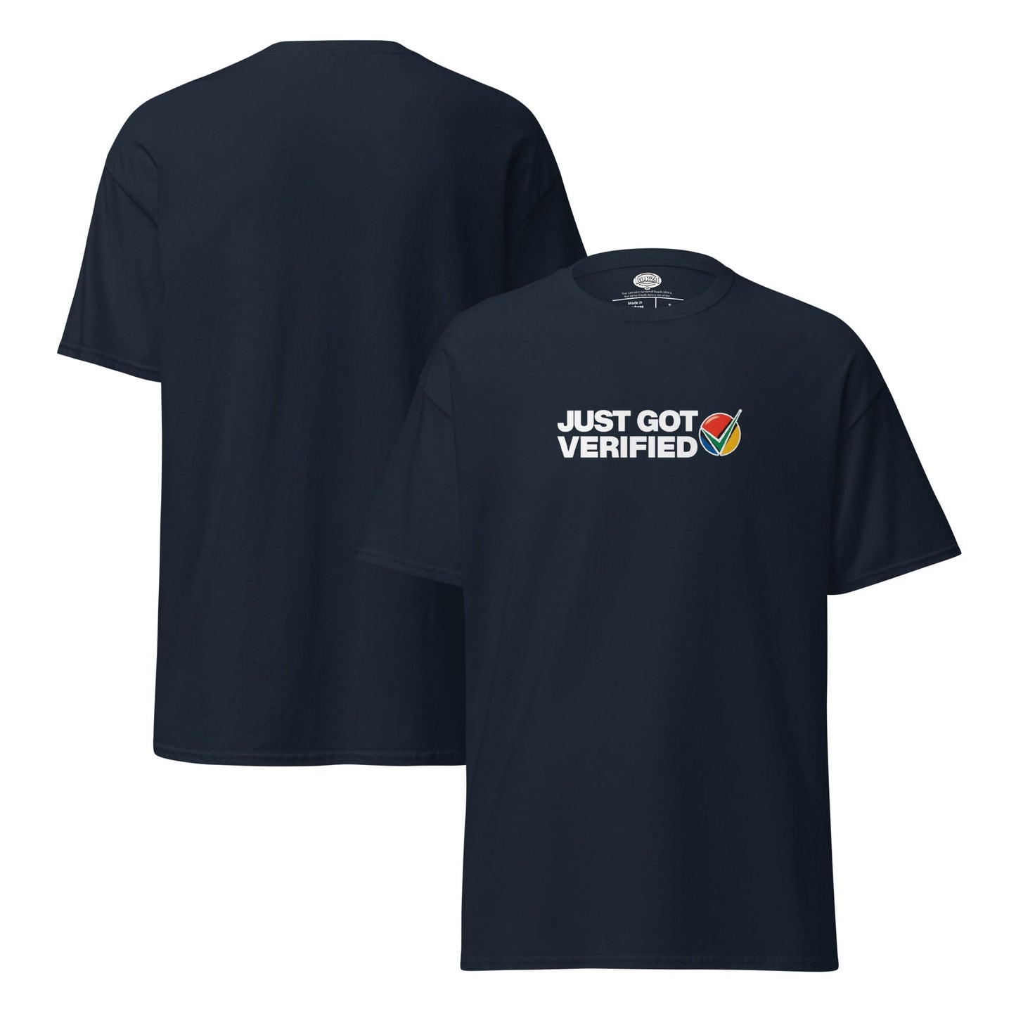 Just got Verified t-shirt - T - SHIRT - Navy - S - Bokza Portugal