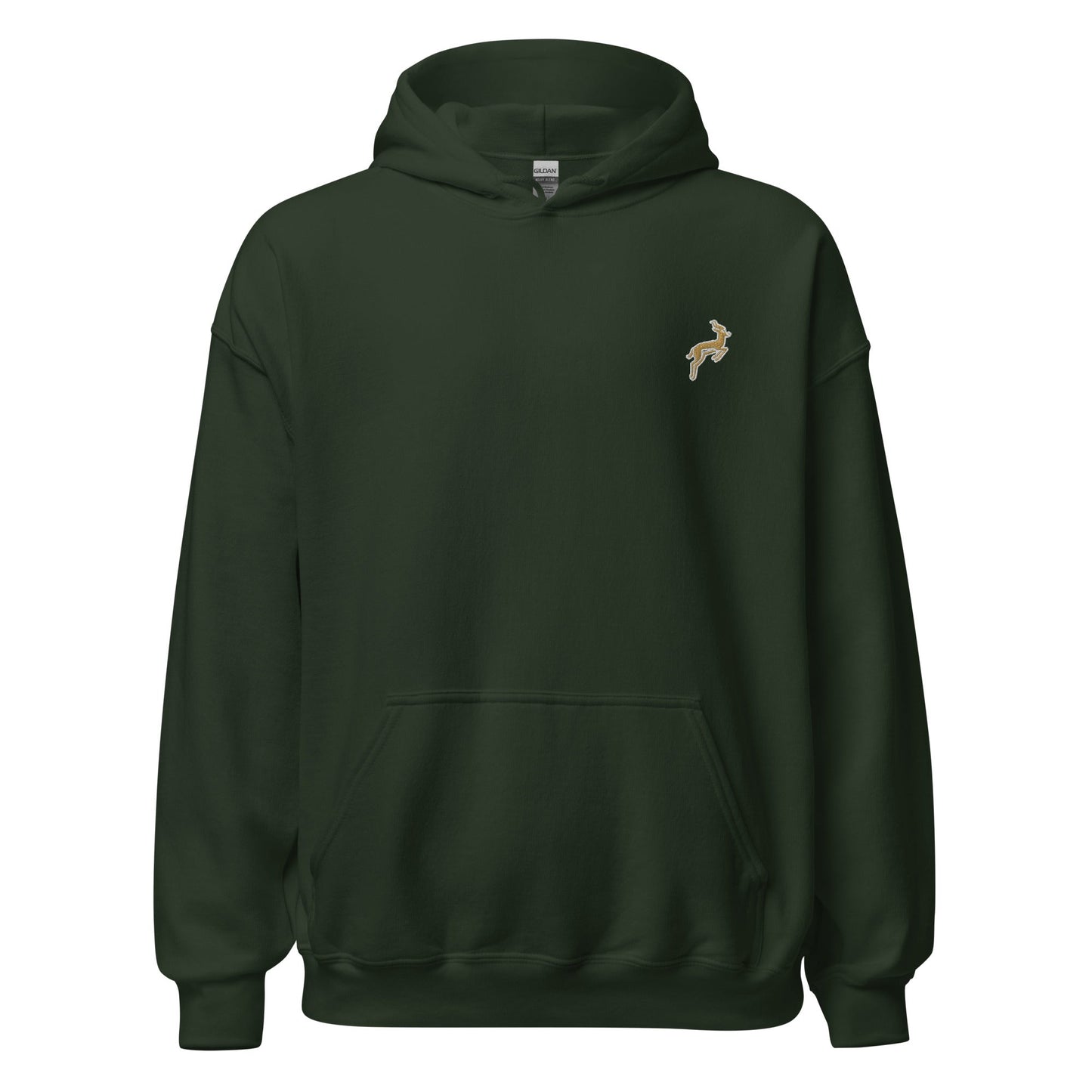 Springbokkie Basic Hoodie - Hoodie - Forest Green - S - Bokza Portugal