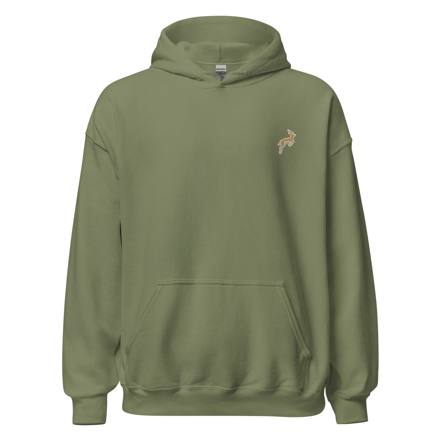 Springbokkie Basic Hoodie - Hoodie - Military Green - S - Bokza Portugal