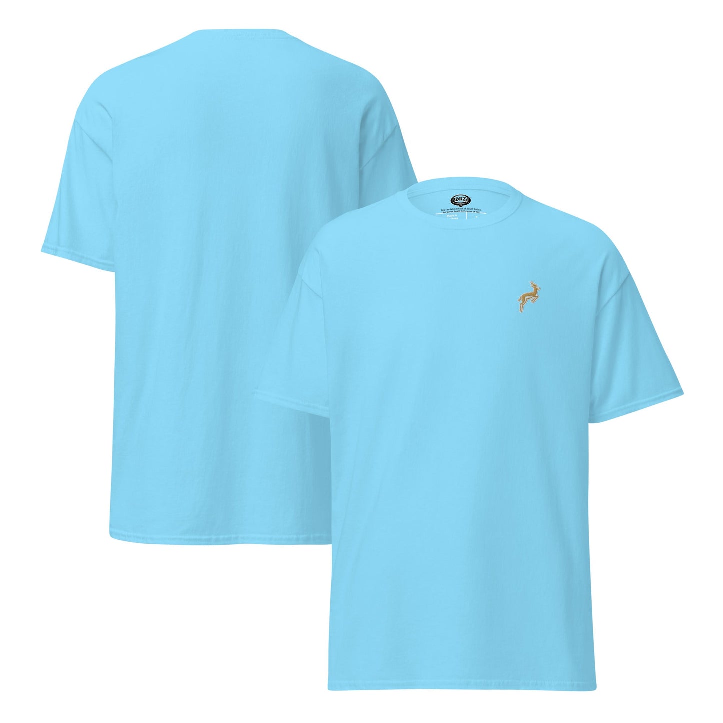 The Springbokkie Club Tee - T - SHIRT - Sky - S - Bokza Portugal
