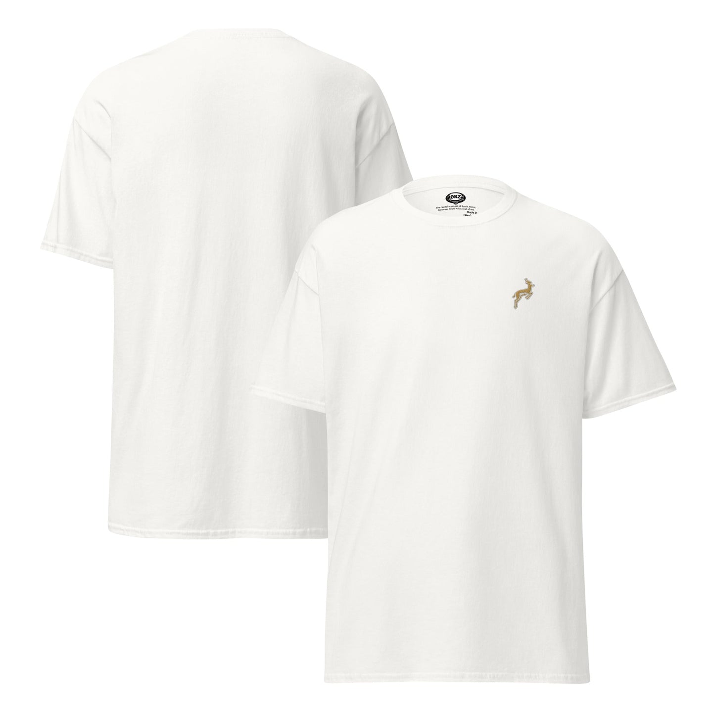 The Springbokkie Club Tee - T - SHIRT - White - S - Bokza Portugal