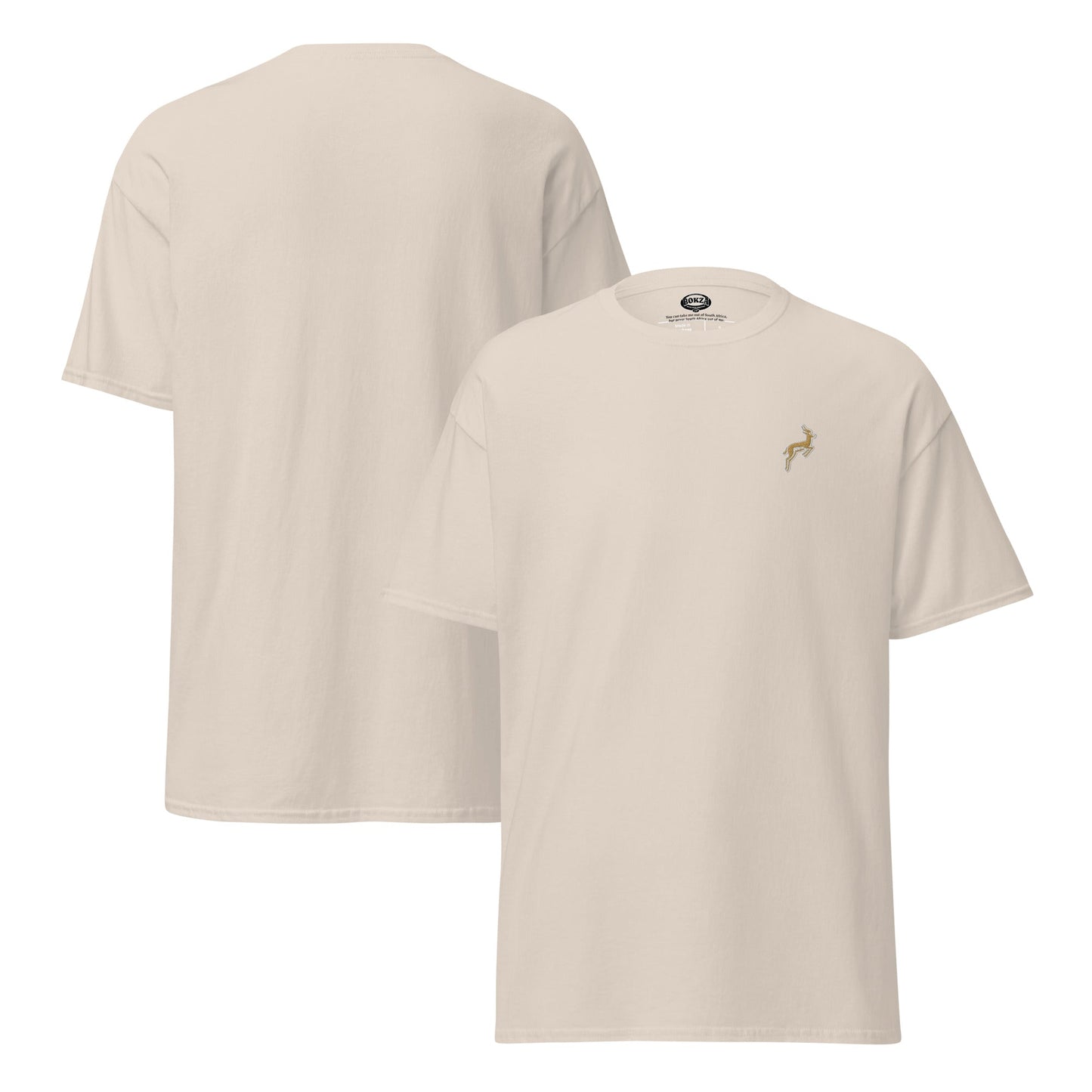 The Springbokkie Club Tee - T - SHIRT - Natural - S - Bokza Portugal