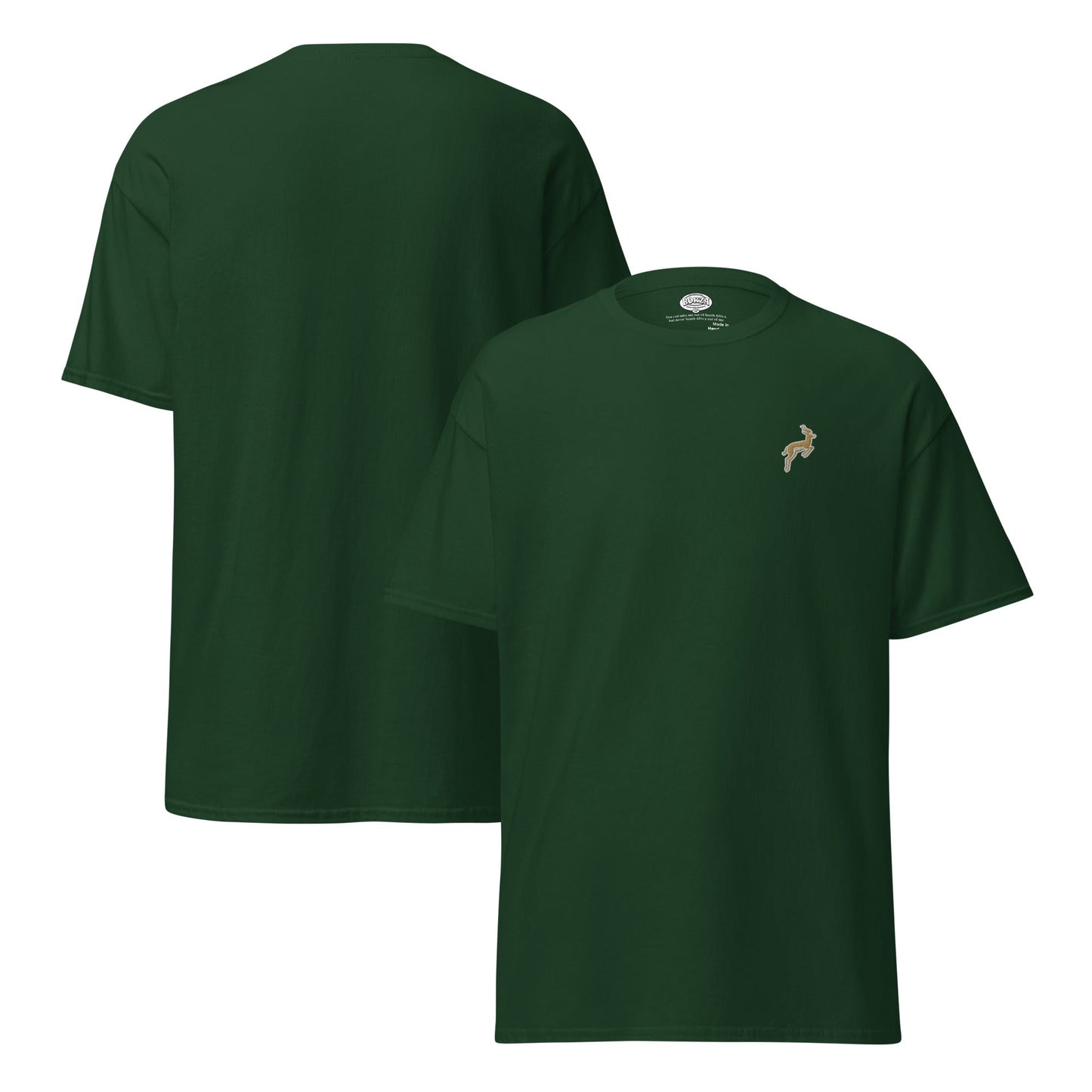 The Springbokkie Club Tee - T - SHIRT - Forest Green - S - Bokza Portugal