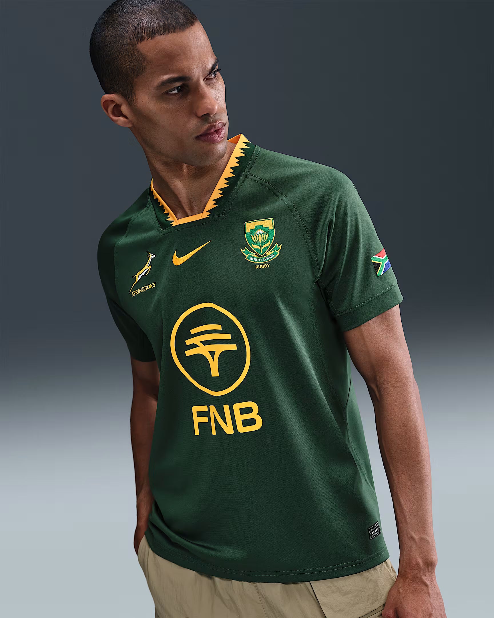 2025 Springboks Home Jersey - Springboks Jersey - S - Bokza Portugal