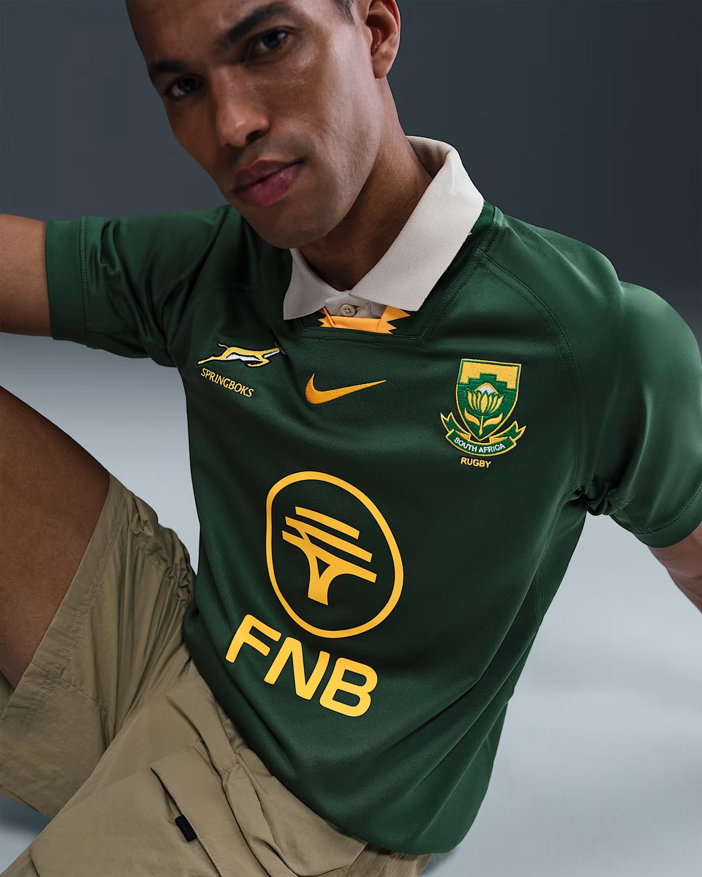 2025 Springboks Home Jersey - Springboks Jersey - S - Bokza Portugal