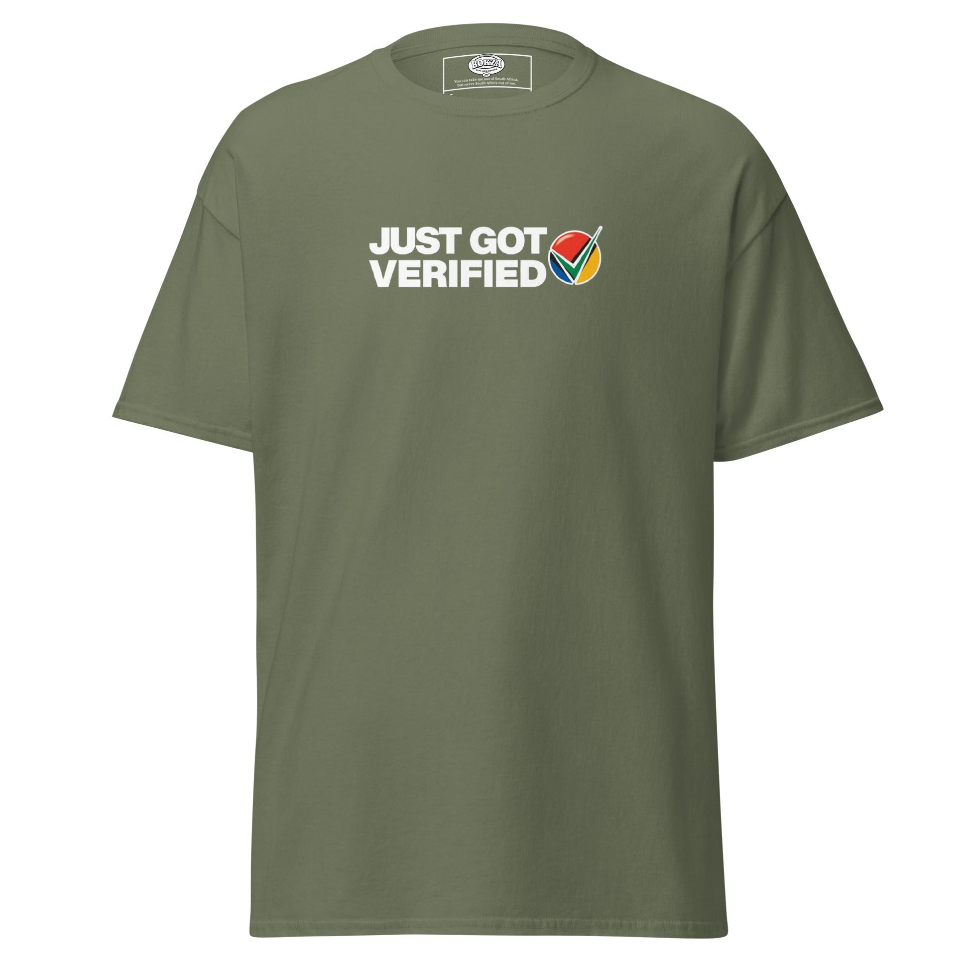 Just got Verified t-shirt - T - SHIRT - Black - S - Bokza Portugal
