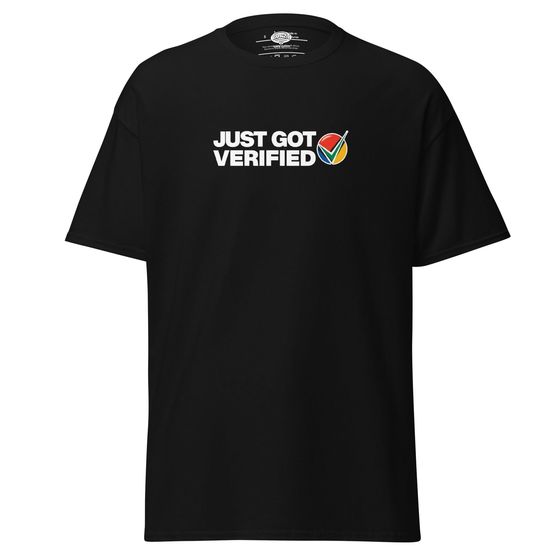 Just got Verified t-shirt - T - SHIRT - Black - S - Bokza Portugal