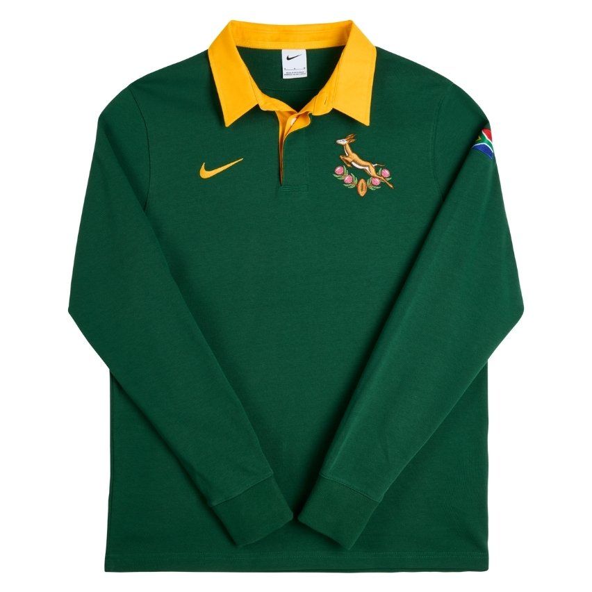 Springboks 30th Anniversary Long Sleeve Rugby Jersey - Bokza
