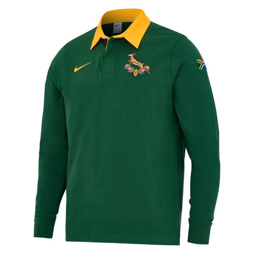 Springboks 30th Anniversary Long Sleeve Rugby Jersey - Bokza