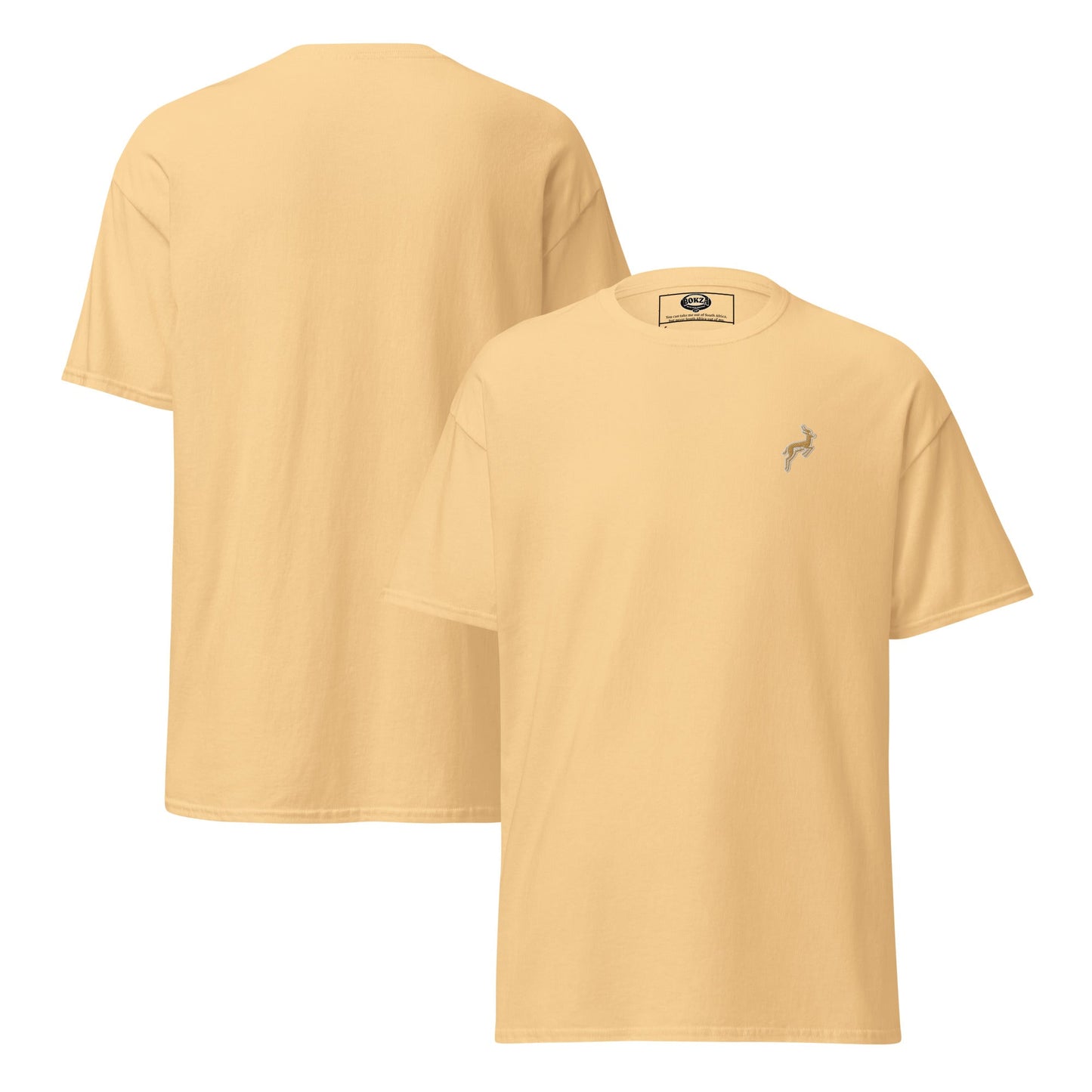 The Springbokkie Club Tee - T - SHIRT - Yellow Haze - S - Bokza Portugal