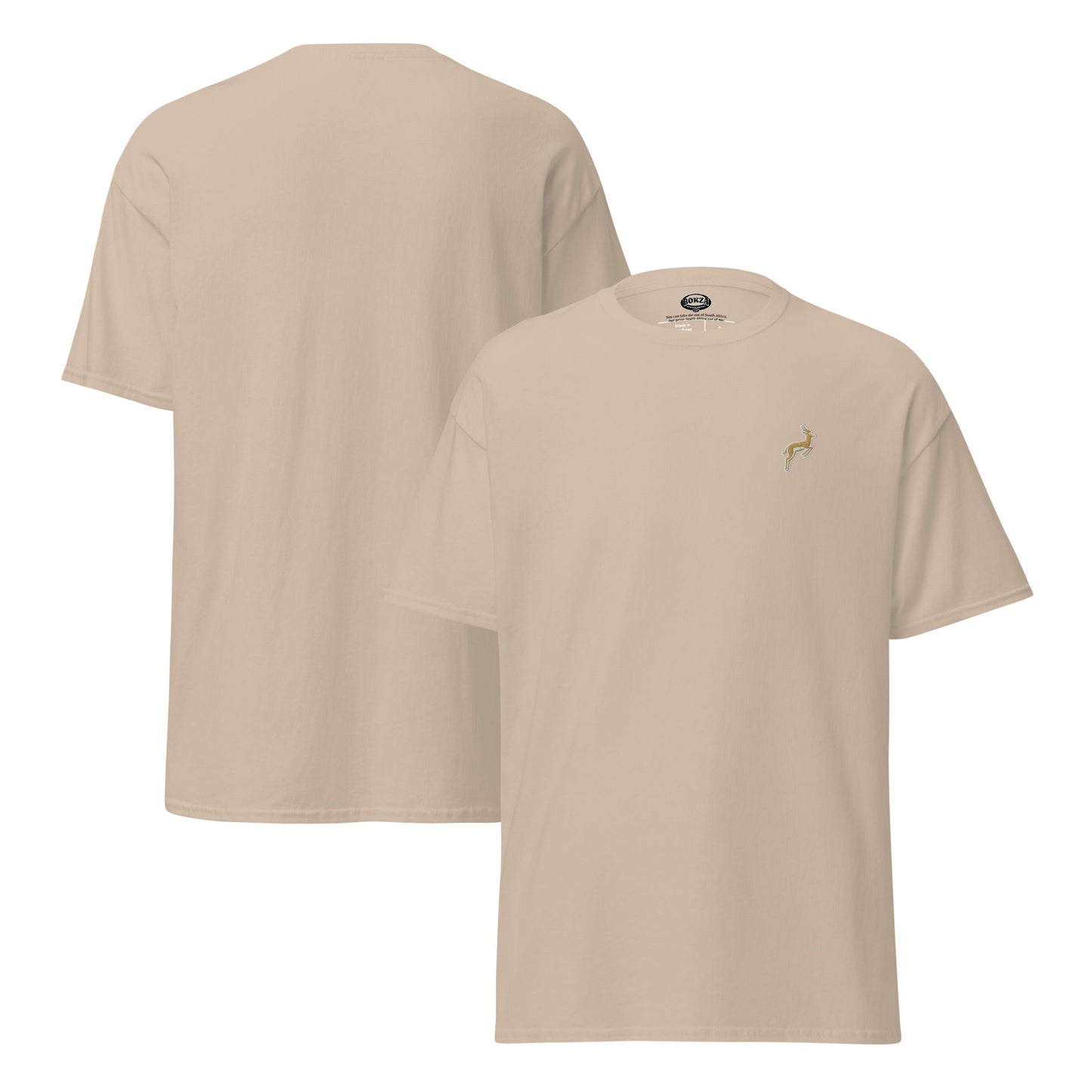 The Springbokkie Club Tee - T - SHIRT - Sand - S - Bokza Portugal