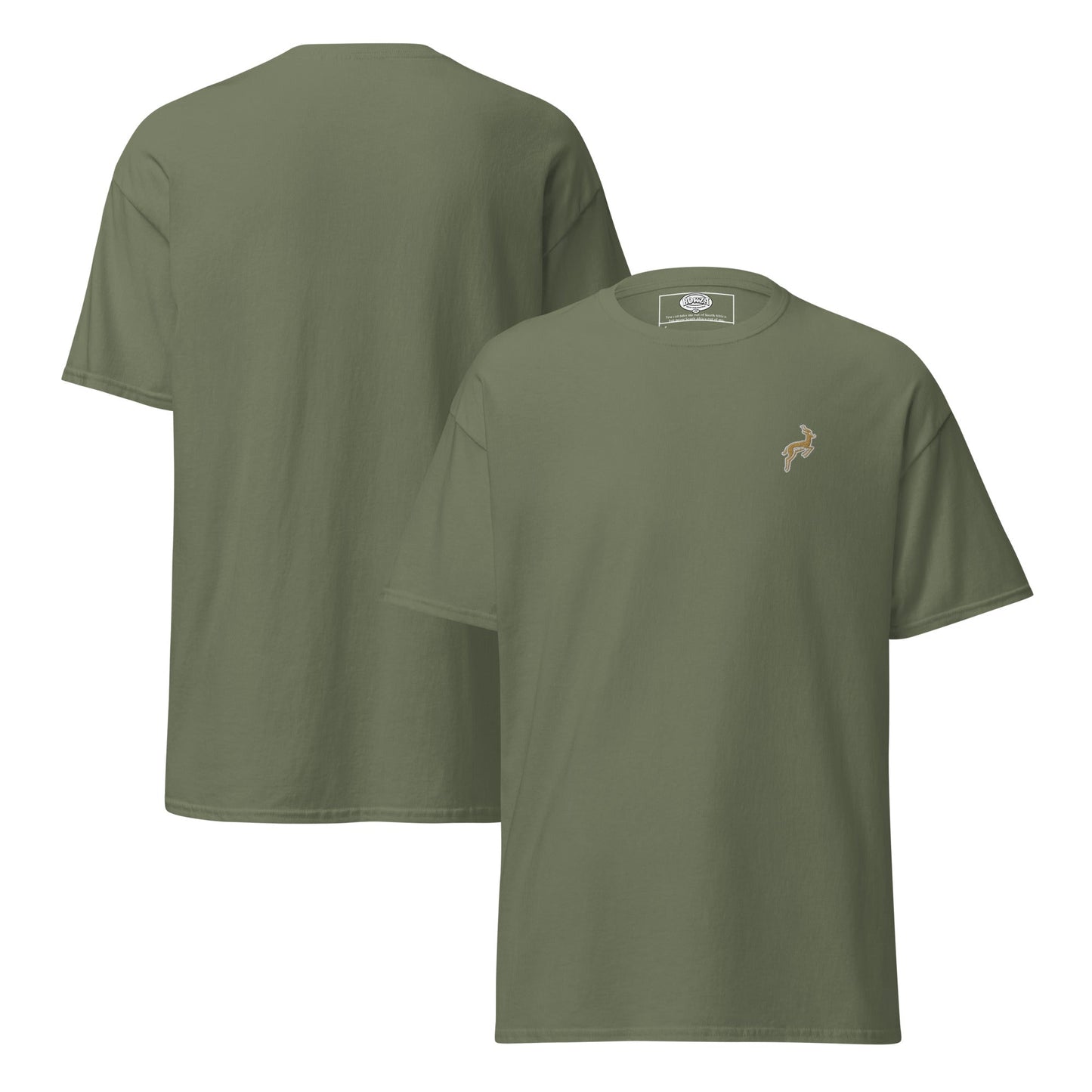 The Springbokkie Club Tee - T - SHIRT - Military Green - S - Bokza Portugal
